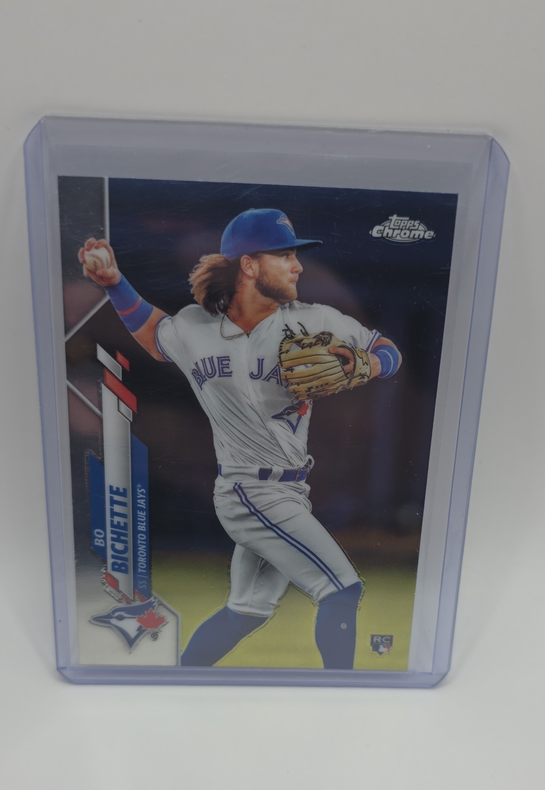 2020 Topps Chrome - Bo Bichette #150 White Jersey (RC)
