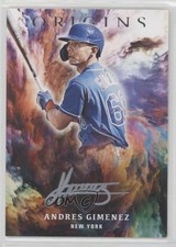2021 Panini Chronicles Origins Signatures Silver Ink Andres Gimenez Auto g2u