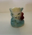 VTG 1950s Shawnee Pottery Glazed Ceramic “Kitty” Planter