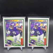 2025 Panini Score Football #287 Ivan Pace Jr., Minnesota Vikings (2) Cards