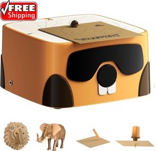 Kids Cardboard Cutter Tool - Safe DIY Construction Kit for Children Ages 3 , Edu