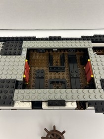 LEGO Legoland Black Sea Barracuda Pirate Ship #6285 SHIP BASE And PARTS  ONLY