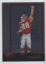 1998 Bowman Interstate Tony Gonzalez #46 HOF 0o6v