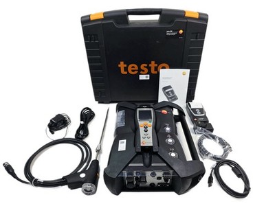 TESTO 350 Portable Flue Gas Emission Analyzer V 1.31 Sensors NO2 NO O2 CO