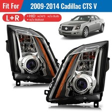 Hidxenon Headlight For 2009-2014 Cadillac Cts V Wafs Wo Bulb Leftright Pair Hidxenon Headlight For 2009-2014 Cadillac Cts V Wafs Wo Bulb Leftright Pair