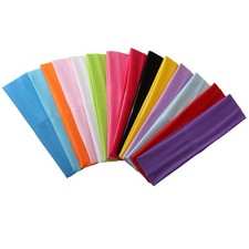14pcs Sport Yoga Headbands,Fashion Soft Elastic Polyester Sweatband Yoga Stre...
