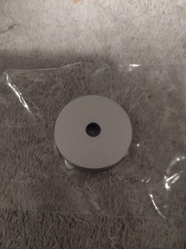 TECHNICS EP 45 SILVER ADAPTOR 7" RECORD TECHNICS SL-1200 DJ TURNTABLE ADAPTER 