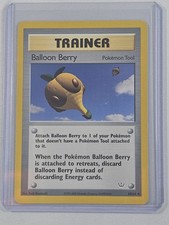 Pokémon BALLOON BERRY Trainer 60/64 Neo Revelation - NM
