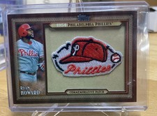 2011 Topps - Throwback Manufactured Patch Series 1 Ryan Howard...
