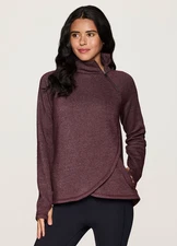 [RBX] Prime Ready To Roll Fleece Zip Mock Neck Pullover -  M -  2025