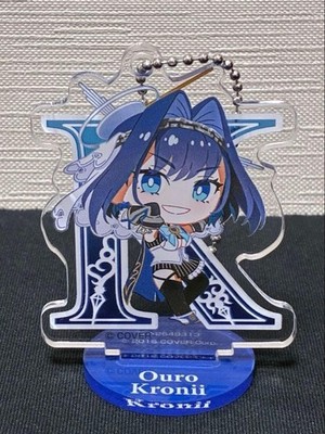 Hololive EN Initial Acrylic Charm Ouro Kronii