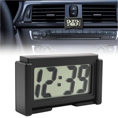 Tragbare Mini-Digitaluhr für das Autoaratur brett, großes LCD-Zeit display