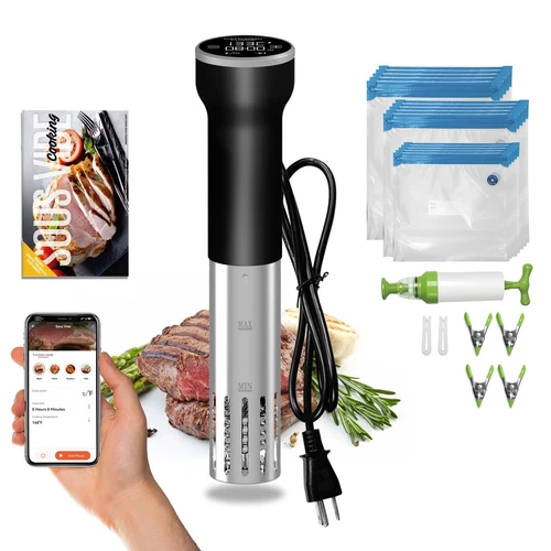Sous Vide Cooker WiFi Kit, Sous Vide Machine, Immersion Circulators for Suvee...