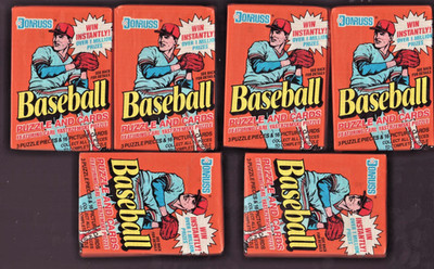 1990 DONRUSS BASEBALL 6 ''SEALED'' Packs 96 CARDS!