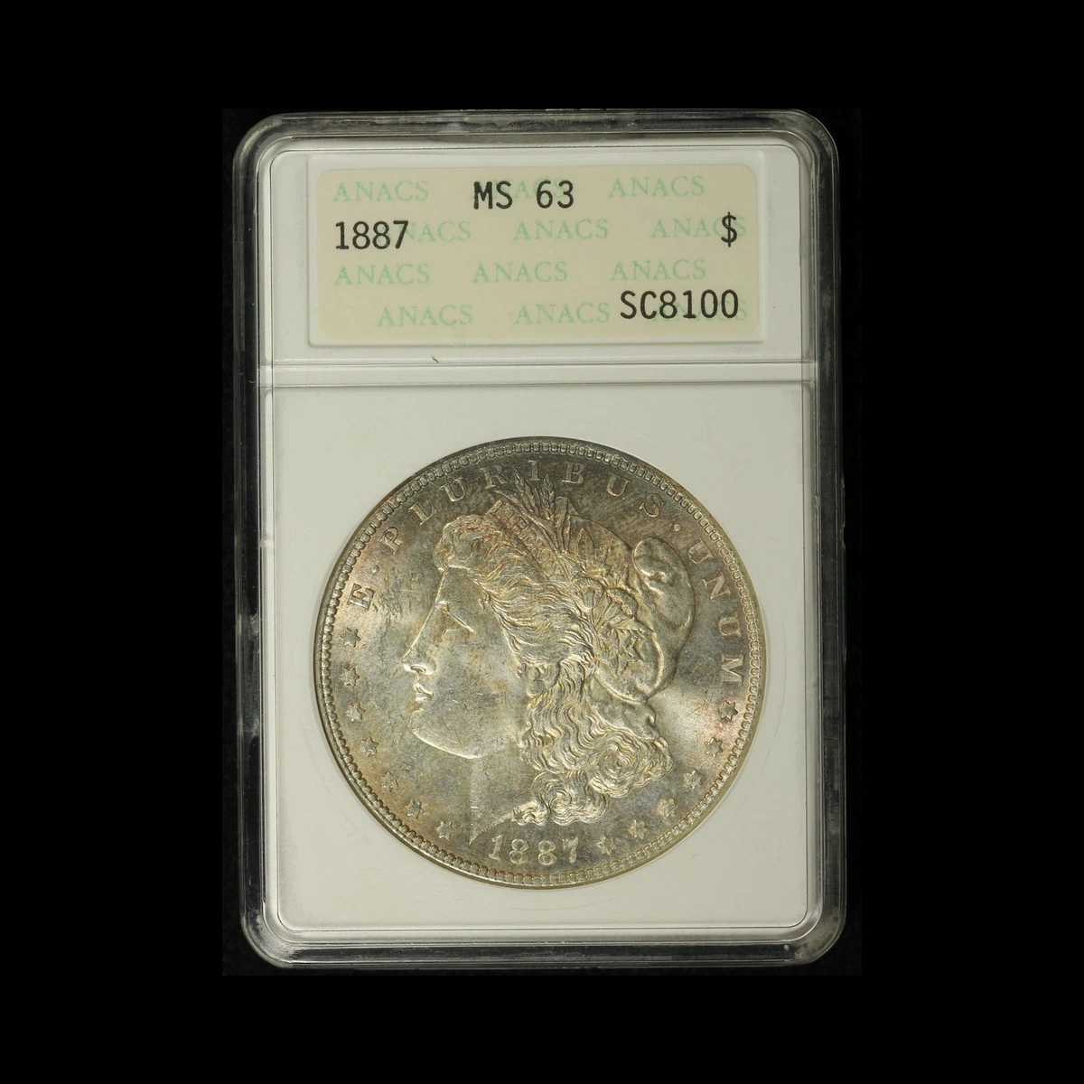MS 63 Graded 1887 Year Morgan US Dollars (1878-1921) for sale | eBay