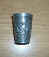 Vintage Trieling - Zinn Schnapsbecher Zinnbecher Sammlerst&uuml;ck