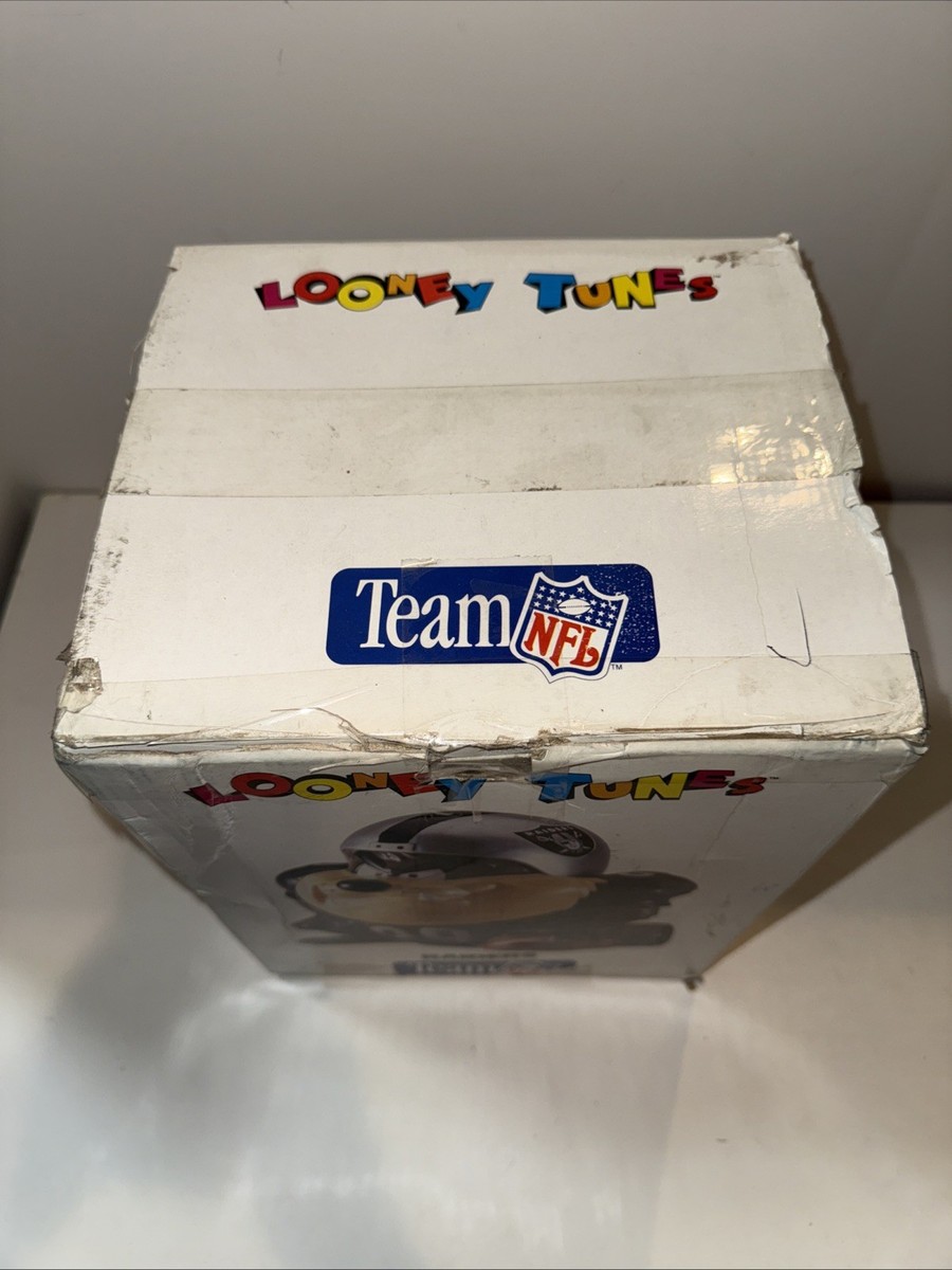 Vintage Los Angeles Raiders Football Team NFL Taz 00 Cookie Jar