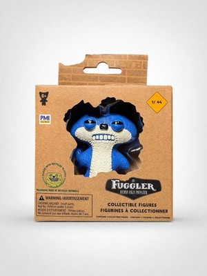 NEW FUGGLER FUNNY UGLY MONSTER -   SUSPICIOUS FOX - BLUE