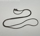925 Sterling Silver Filigree Hoop Earrings & Chain Necklace 6.5g — photo 5
