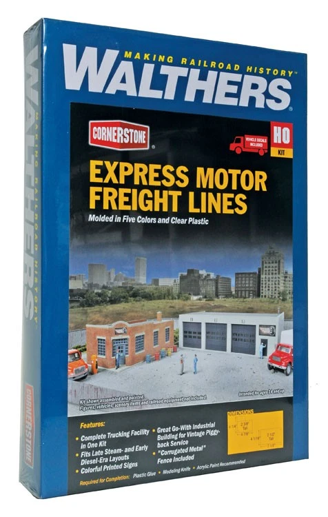 4049 Walthers Cornerstone Express Motor Freight Lines  - Kit HO Scale - Image 3 of 3
