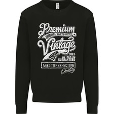 Aged To Perfection Vintage 69th Cumpleaños 1956 Hombre Jersey Sudadera