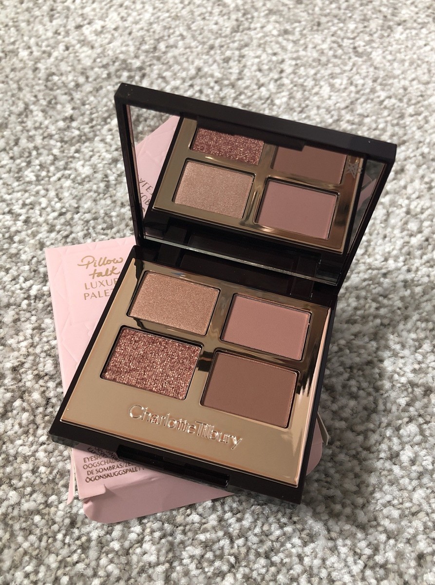 Charlotte Tilbury Luxury Eyeshadow Palette Pillow Talk Collection