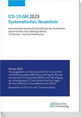 ICD-10-GM 2023 Systematisches Verzeichnis