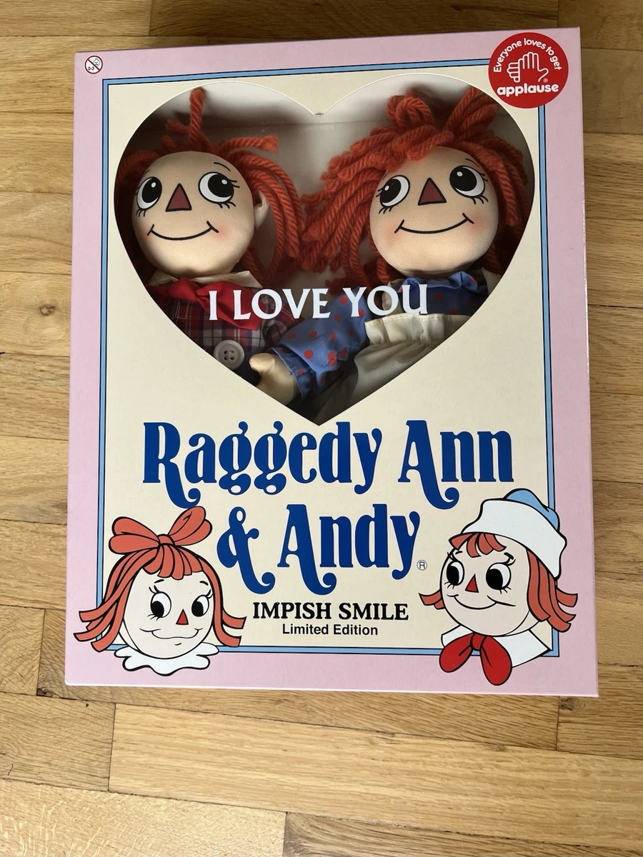 コレクション Raggedy Ann & Andy Limited Edition Dolls Preços baixos em Original (Selada) Bonecas Raggedy Ann & Andy e