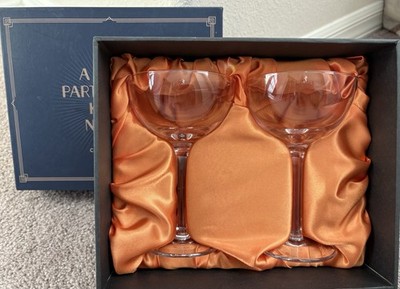 A Little Party Never Killed Nobody Coupe Glasses ( Set of 2) by Glassique Cadeau