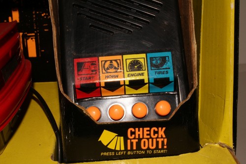 1991 Road Champs Remote Control Sports Racers, Dodge Daytona Red Boxed - Picture 9 of 10