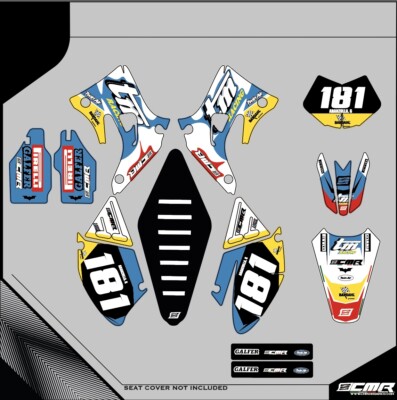 Kit Grafiche Adesivi Crystal  MX TM  2007 07 