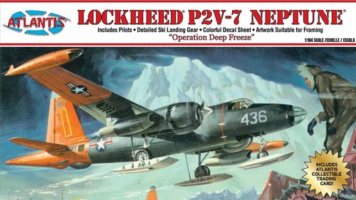 Atlantis 170 Lockheed P2V-7 Neptune Antarctic Explorer plastic model kit 1/104