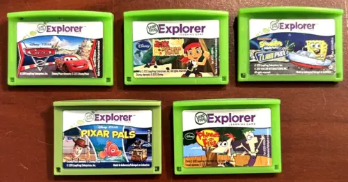 5 Leap Frog LeapPad Explorer Learning Game lot  LeapPad 1 2 3 XDI Ultra Ultimate