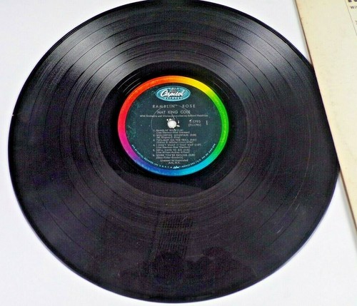 Vtg Nat King Cole Ramblin' Rose The Good Times High Fidelity LP Skip to my Lou - Imagen 6 de 7