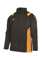 Ex Display Gilbert Rugby Revolution Half Zip Jacket Black / Amber Small Ex Display Gilbert Rugby Revolution Half Zip Jacket Black / Amber Small