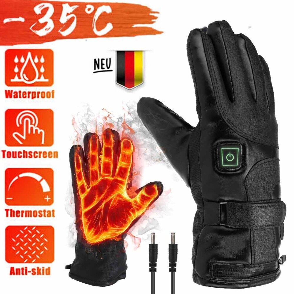 Winter USB Beheizbare Handschuhe mit Touchscreen Beheizbare Handschuhe Mit Akku