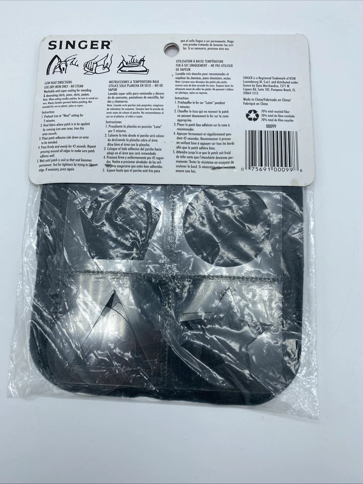Singer Iron-On Patches Repair Kit 16/Pkg-Assorted Colors, 00099 - Image 4 of 4