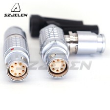 For ARRI Camera Mini AMIRA Power Plug,Right-Angle FHJ FGJ 2B 8pin Plug Female