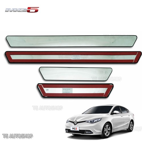 Scuff Plate Sill 4Door Protect Cover Fit MG5 MG 5 Sedan 2015 16 ...