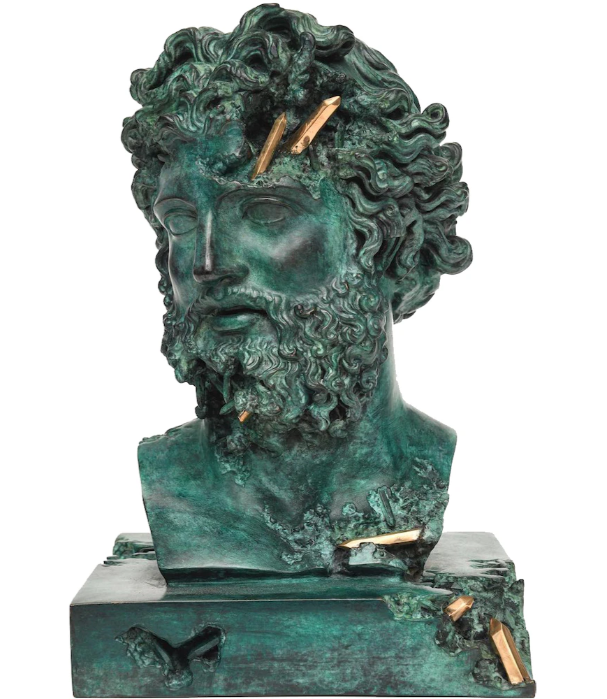 Daniel Arsham Bronze Eroded Jupiter Sculpture 2020 Edition 51 of