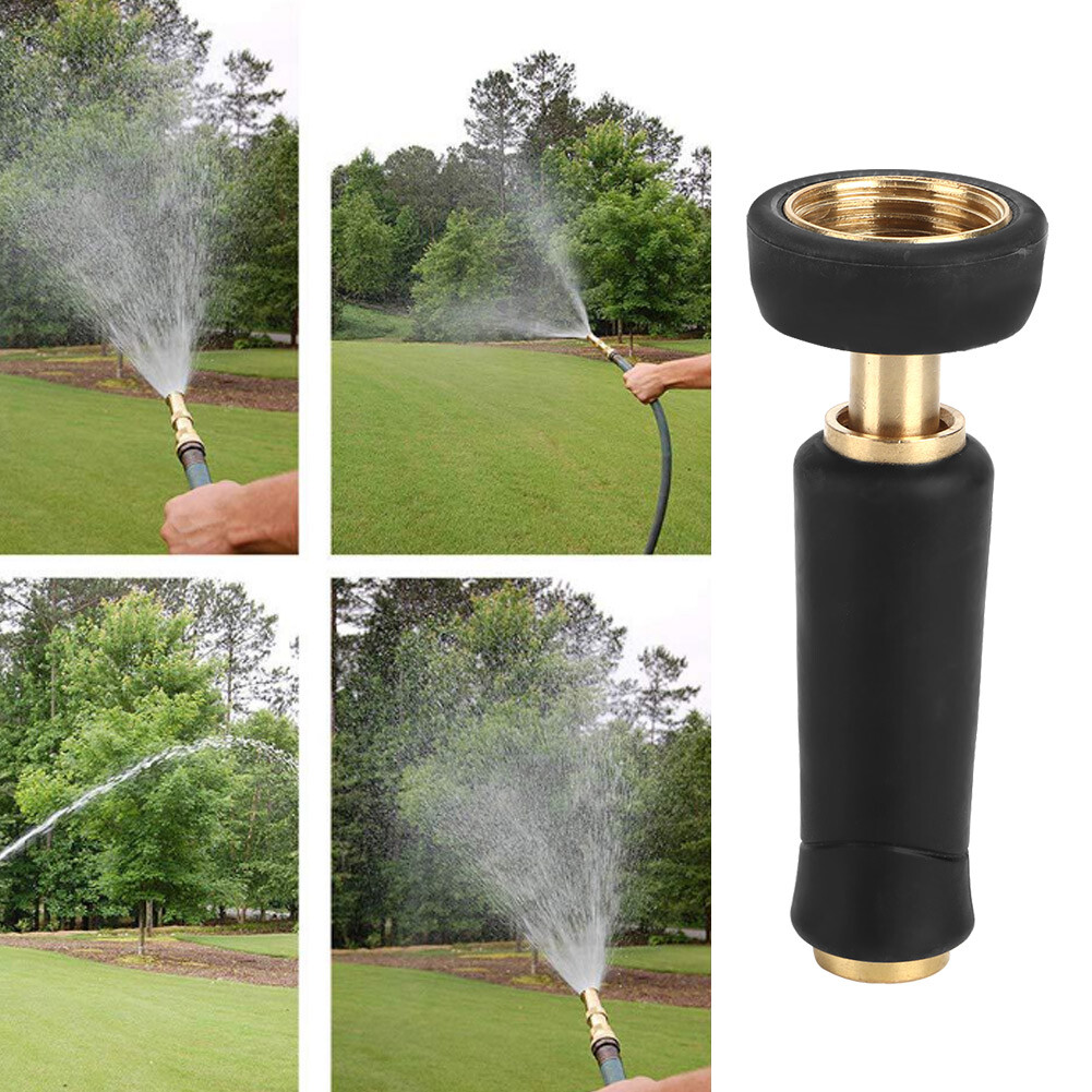 Spray Hose Nozzle Adjustable Brass Head Garden Water Hose Nozzle Sprayers eBay