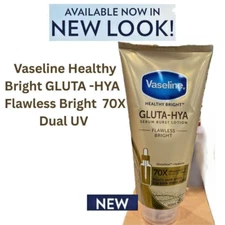 Vaseline Healthy Bright GLUTA HYA Serum Burst Lotion Flawless Bright 300ml - 1's