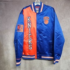 NWT Mitchell Ness New York Knicks OG 2.0 Lightweight Satin Bomber Jacket L 150