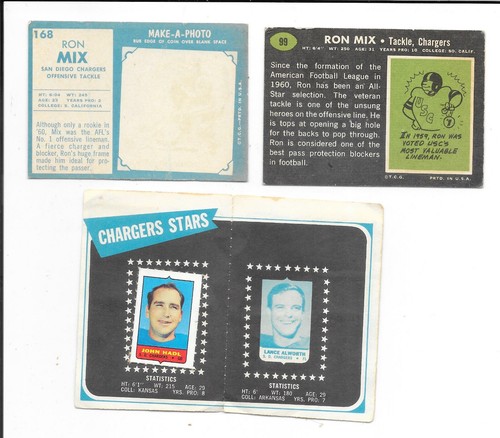 1961 TOPPS 1969 TOPPS 1969 TOPPS 4-1 MINI ALBUM ron mix JEWISH great deal HOF - Picture 2 of 2