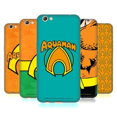 OFFICIAL AQUAMAN DC COMICS LOGO SOFT GEL CASE FOR OPPO PHONES