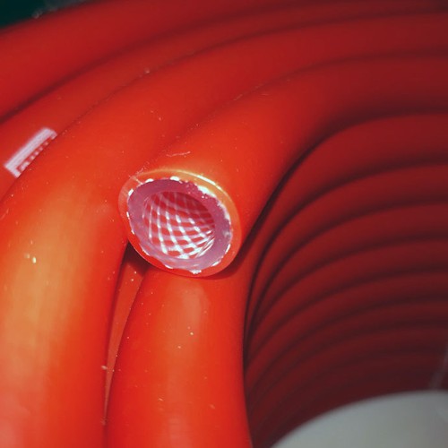 5 METRES RED 10MM I/D FRESH WATER FLEXIBLE HOSE / PIPE CAMPERVAN