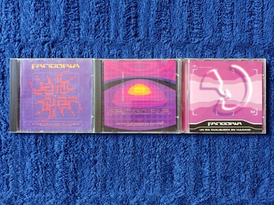 LOTE FANGORIA UN DIA CUALQUIERA EN VULCANO SUPER EXTENDED PLAY TRILOGIA WARNER