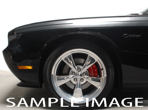 Cursive 2017-2023 Dodge Challenger GT BR5 Front Rear Red MGP Brake Caliper Cover - Foto 9 di 10