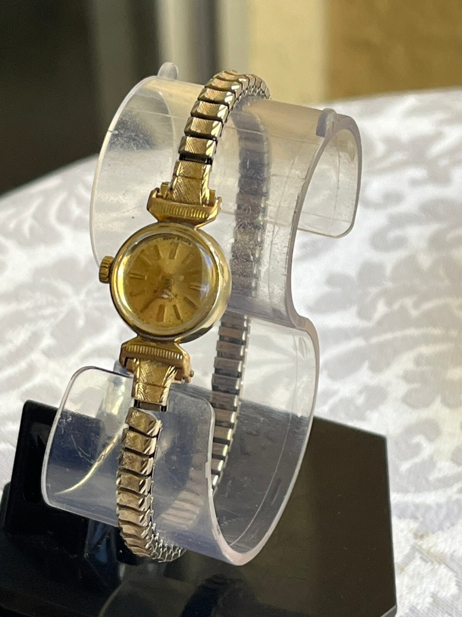 GIRARD-PERREGAUX GYROSTATIC 自動巻きレディース時計 Vintage Girard Perregaux Watch Women 10K Rolled Gold Manual