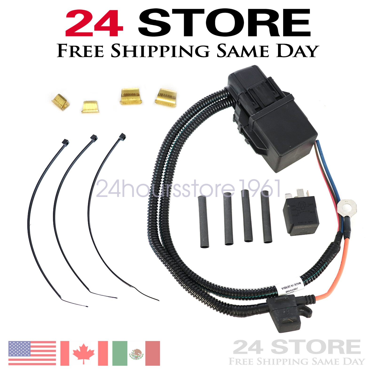 For 20112013 JEEP DODGE CHRYSLER FUEL PUMP RELAY WIRING KIT 68269523AD